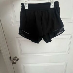 Women's Black Athletic Shorts